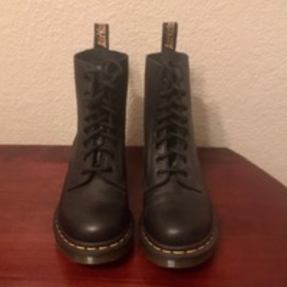 Dr. Martens Shoes - Dr. Martens 1460 PASCAL BEX LEATHER LACE UP BOOTS